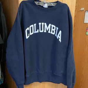 Champion Columbia University Navy Sweatshirt M